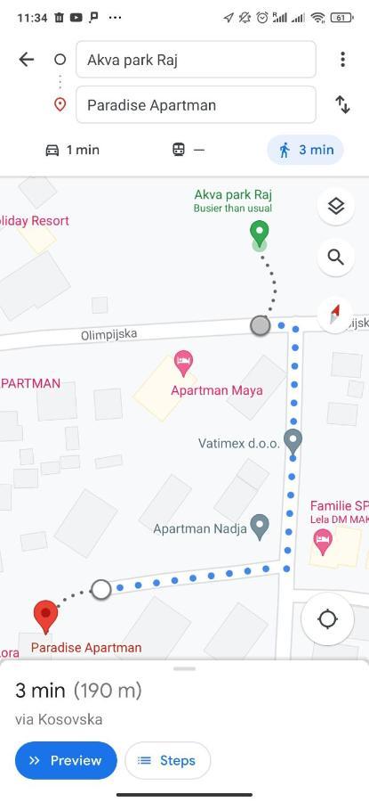 Paradise Vrnjačka Banja Zewnętrze zdjęcie